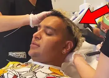 Hairdresser Cuts Man’s Hair – But Then She Notices Something Hidden in His Hair