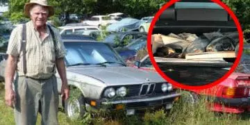 Man Buys Broken Car From Retiree, Then He Takes A Look Inside